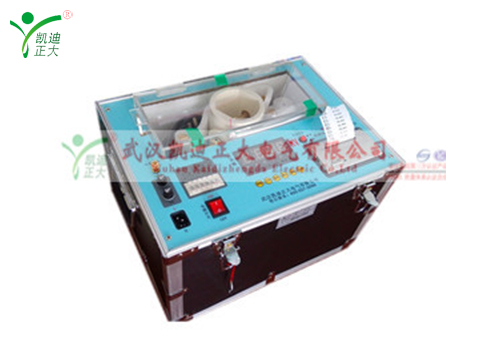 KDJJC絕緣油介電強(qiáng)度測試儀測試電力油設(shè)備油樣時？